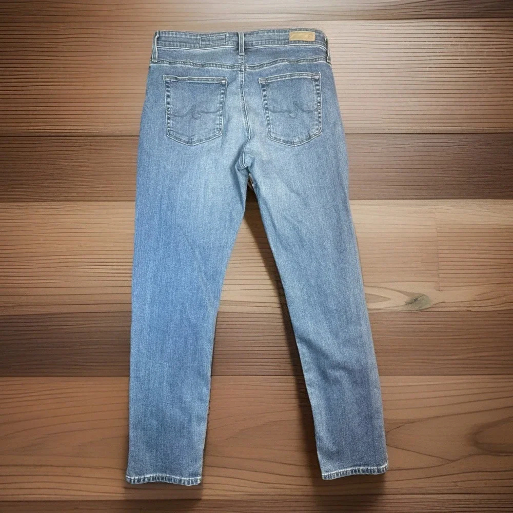 AG Adriano Goldschmied Jeans Sz 32 Womens High Rise Stevie‎ Ankle Anthropologie